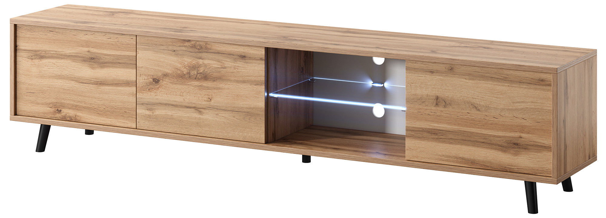 TV-Schrank Galhad Wotan-Eiche