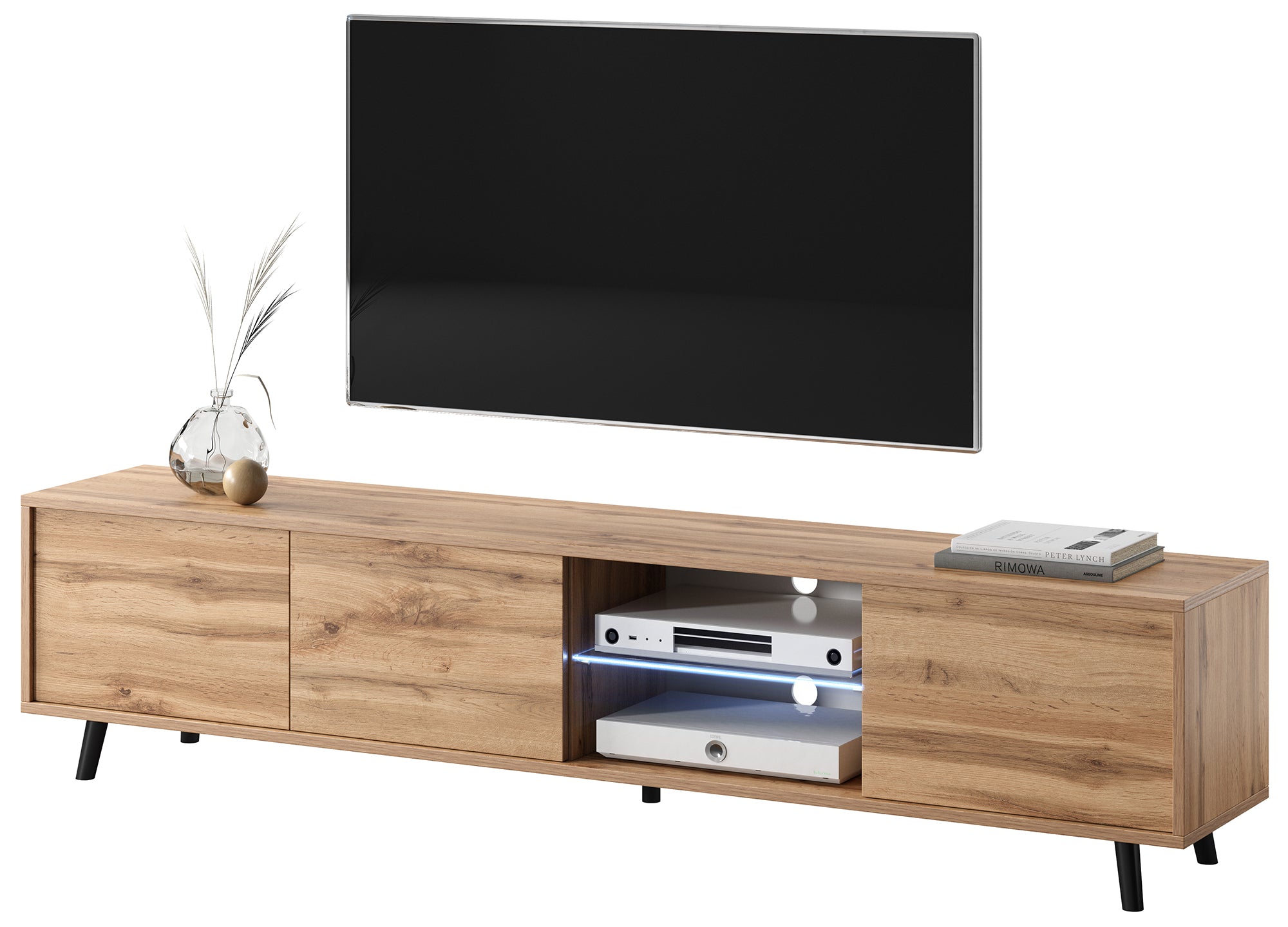 TV-Schrank Galhad Wotan-Eiche