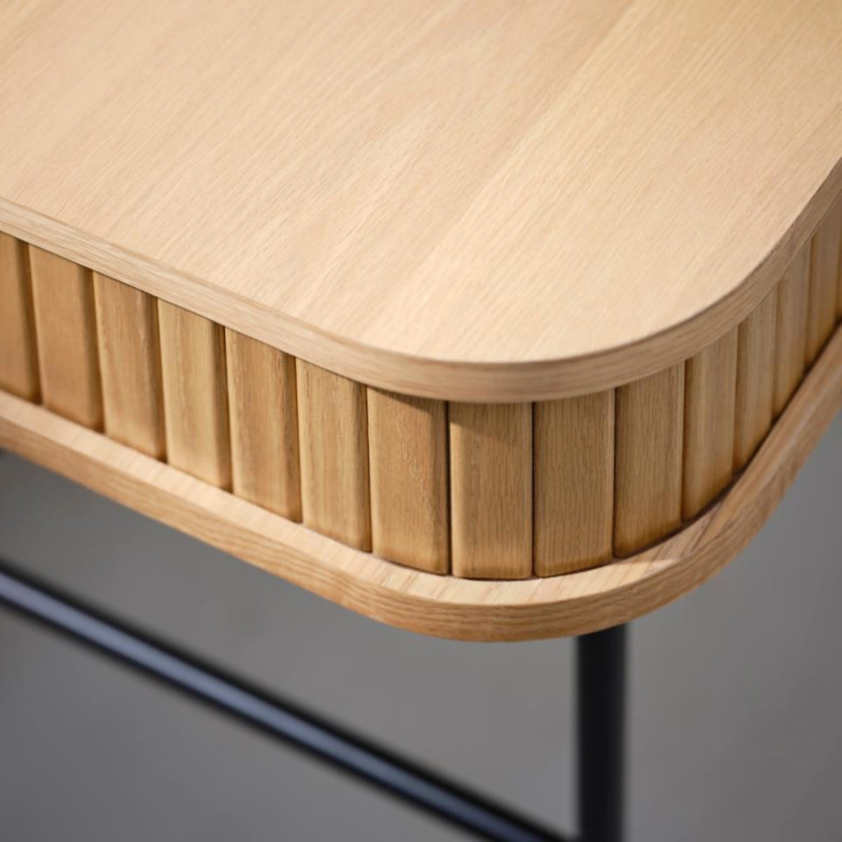 Bureau Gativel 120x60 cm lamelles chêne naturel