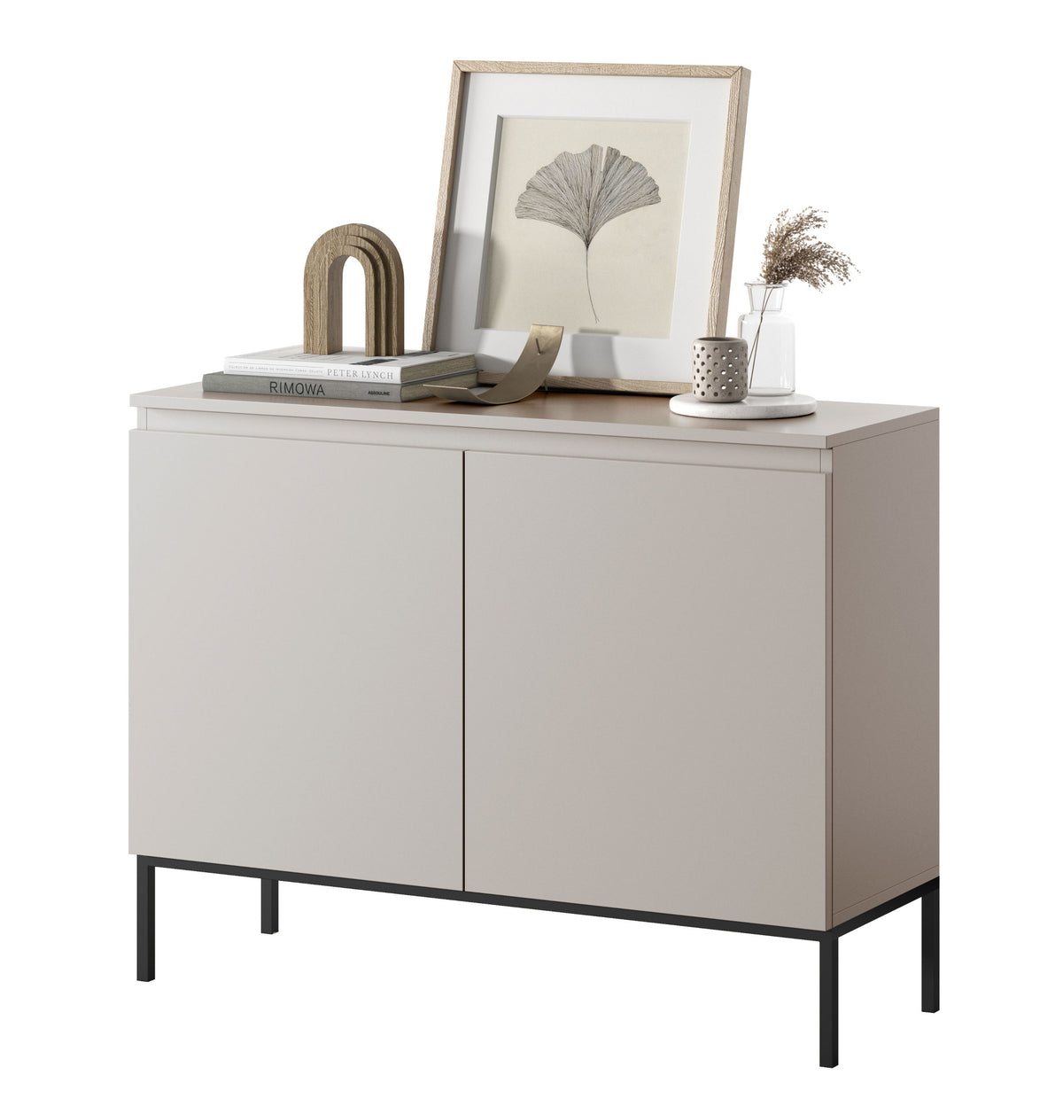 Commode 2 portes Bemmi 100 cm cachemire