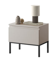 Table de chevet Bemmi 49 cm cachemire
