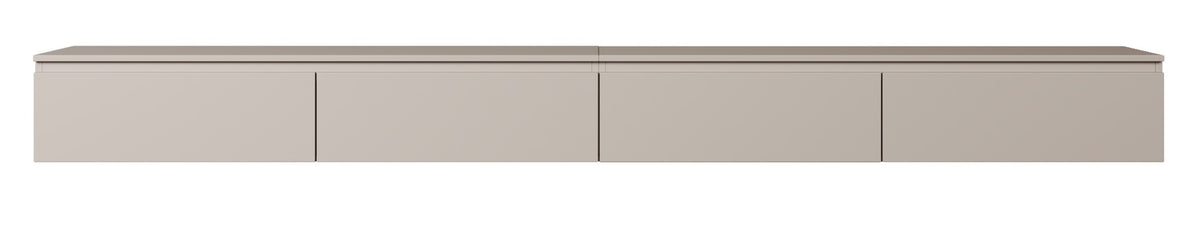 Hängender TV-Schrank Bemmi 300 cm Kaschmir
