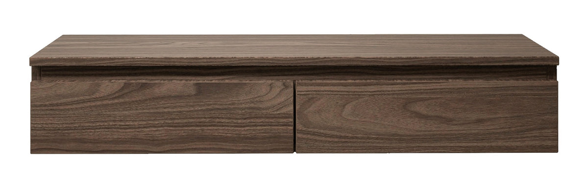 Bemmi Slim Hängender TV-Schrank 100 cm Wisconsin-Nussbaum