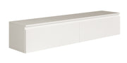 Meuble TV suspendu Bemmi 150 cm Blanc