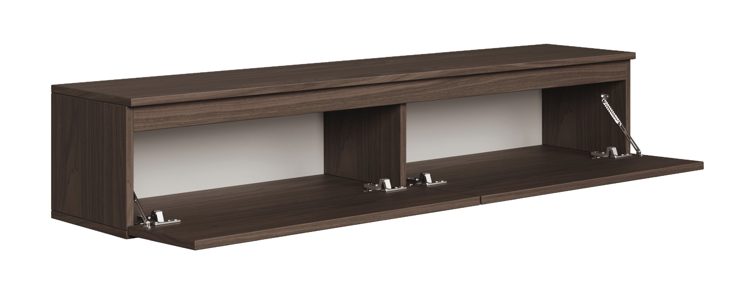 Hängender RTV-Schrank Bemmi 150 cm Wisconsin-Nussbaum