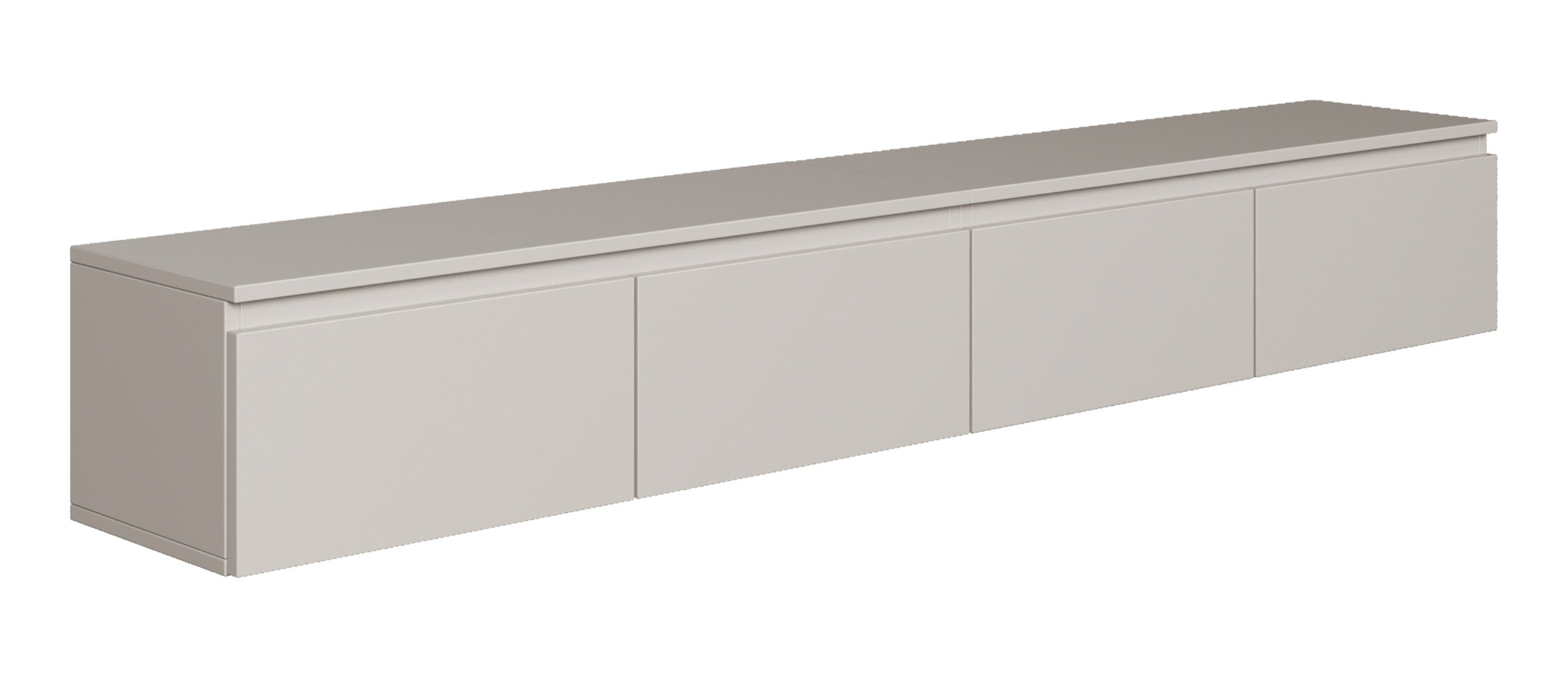 Meuble TV suspendu Bemmi 200 cm Cachemire