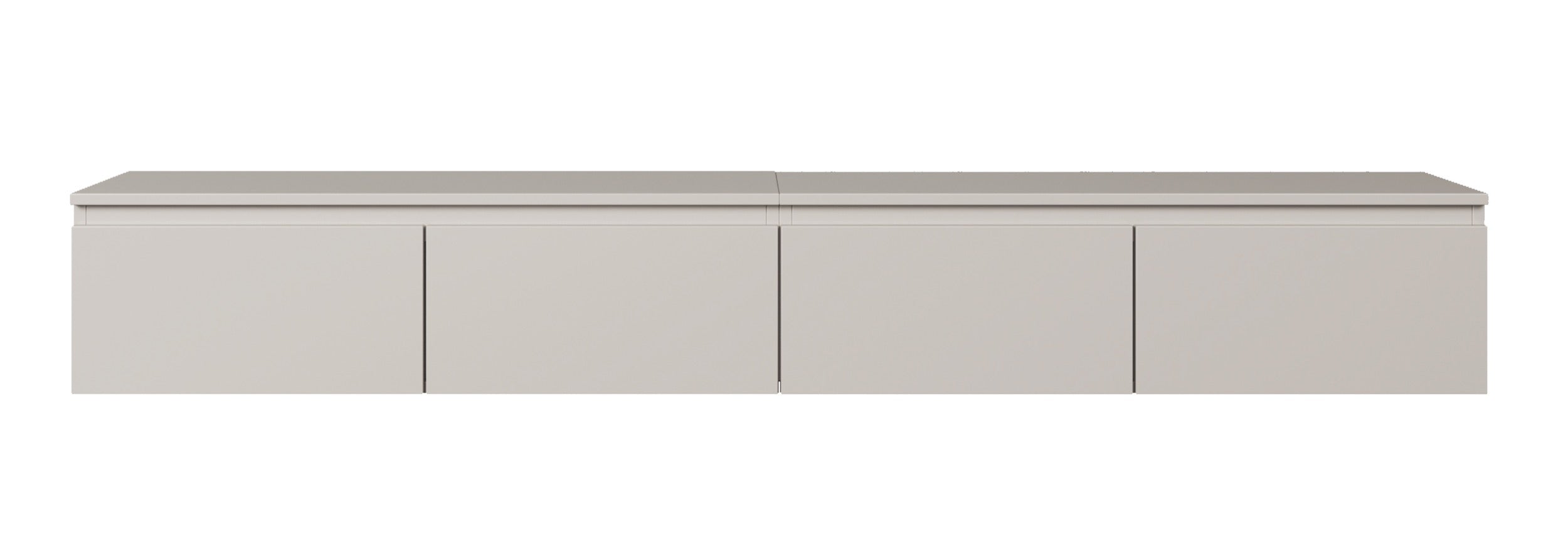 Meuble TV suspendu Bemmi 200 cm Cachemire