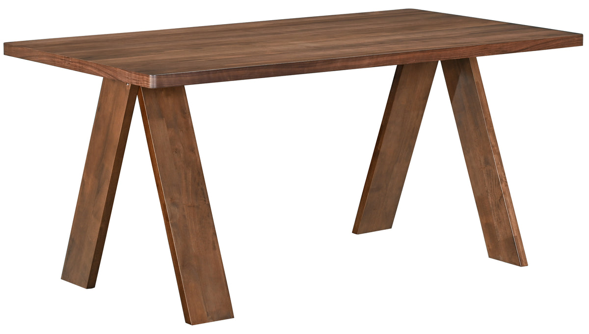 Table à manger Scusly 160x90 cm noyer