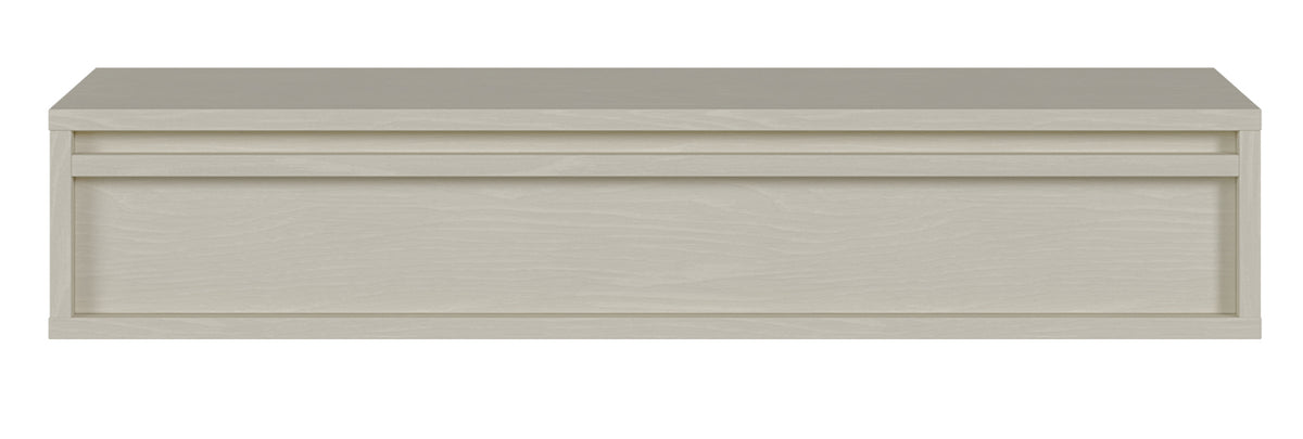 Console Evo suspendue avec tiroir 90 cm Beige sable
