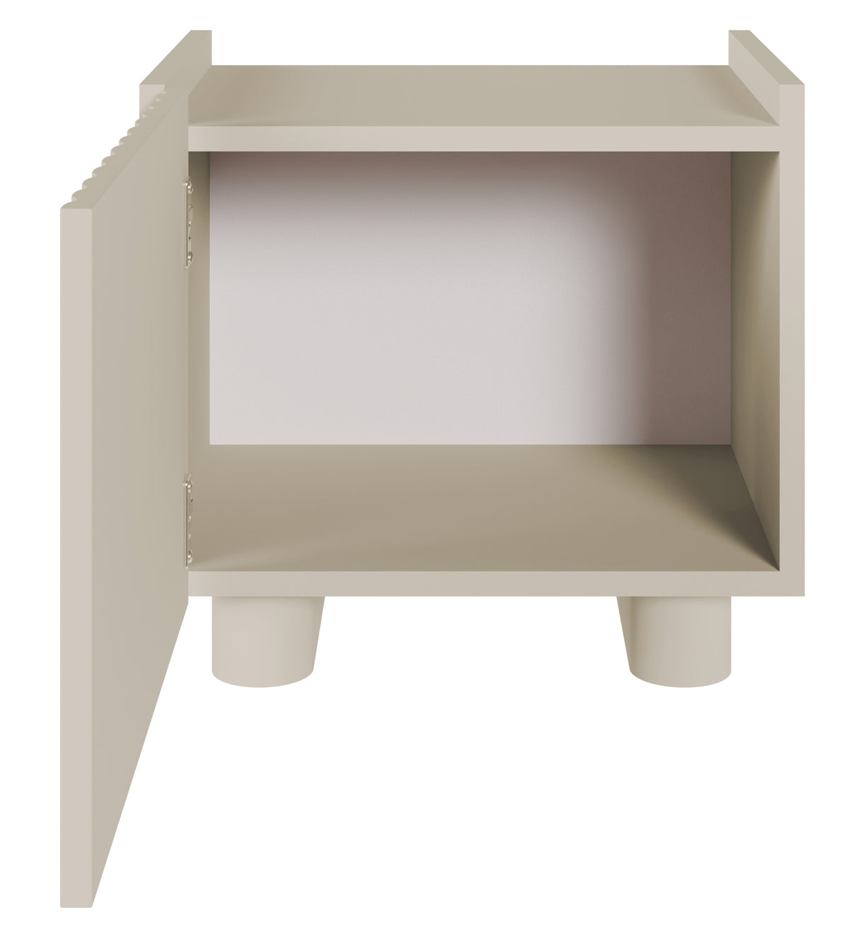 Nachttisch Fiorra 48 cm Kaschmir