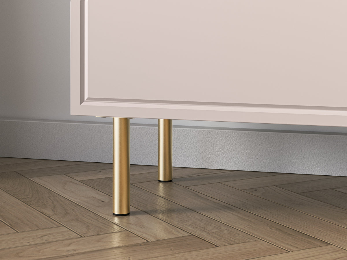 Nachttisch Loppa mit Schublade und Fach, 50 cm, Kaschmir