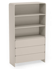 Étagère Lummo avec trois tiroirs 100 cm cachemire