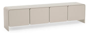 Meuble TV quatre portes Lummo 207 cm cachemire