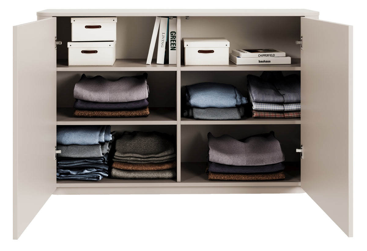 Commode 2 portes Luvio 140 cm cachemire