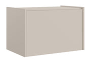 Table de chevet Magro suspendue et sur pied 62 cm cachemire