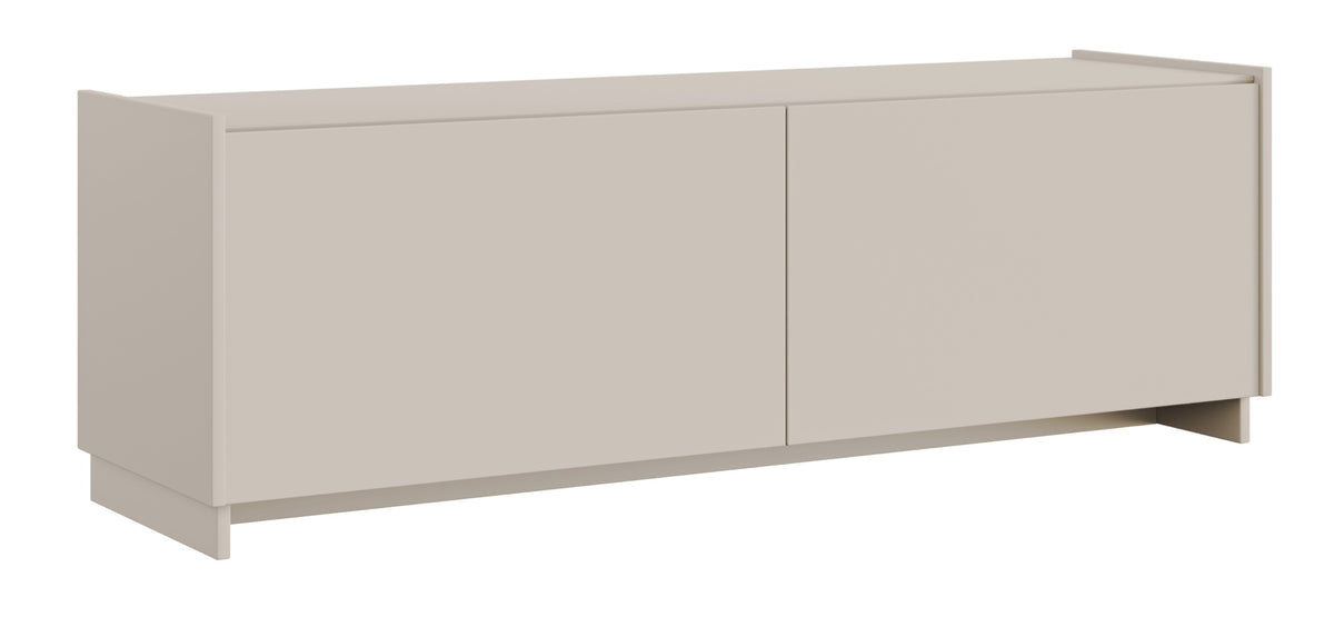 Meuble TV Magro suspendu et sur pied 140 cm cachemire