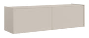 Meuble TV Magro suspendu et sur pied 140 cm cachemire