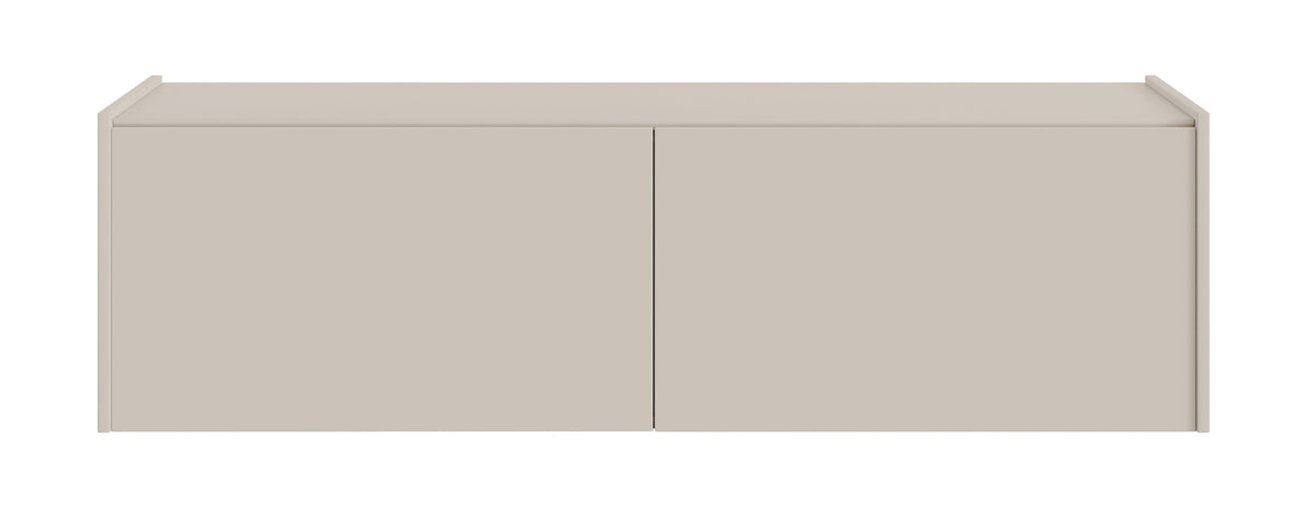 Meuble TV Magro suspendu et sur pied 140 cm cachemire