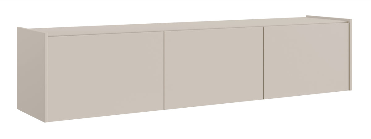 Meuble TV Magro suspendu et sur pied 180 cm cachemire