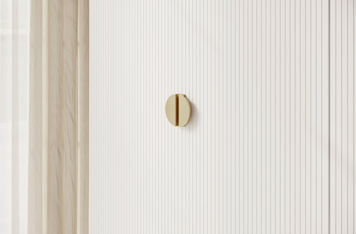 Armoire quatre portes Moonir avec tringle et étagères 200 cm Blanche