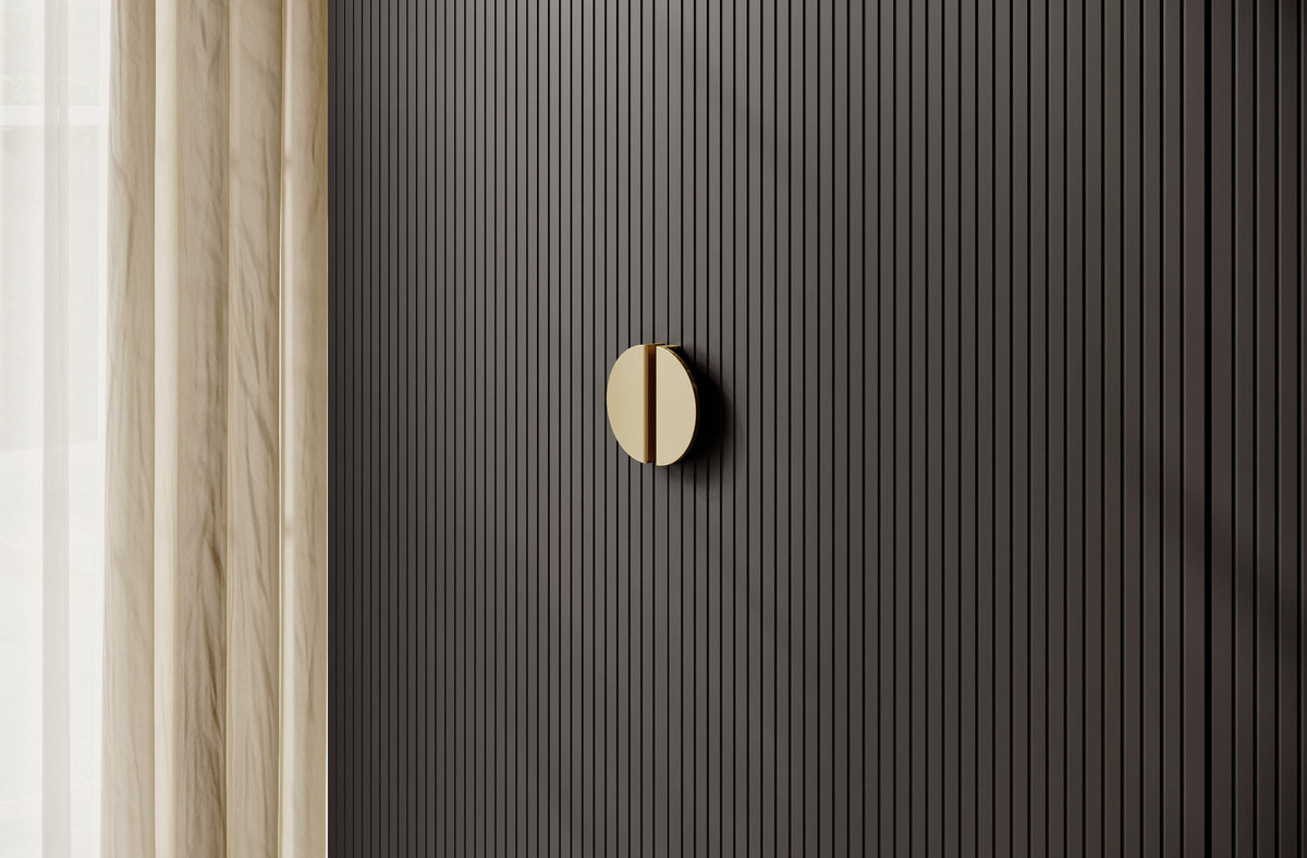 Armoire quatre portes Moonir avec tringle, étagères et caisson 200 cm Noir