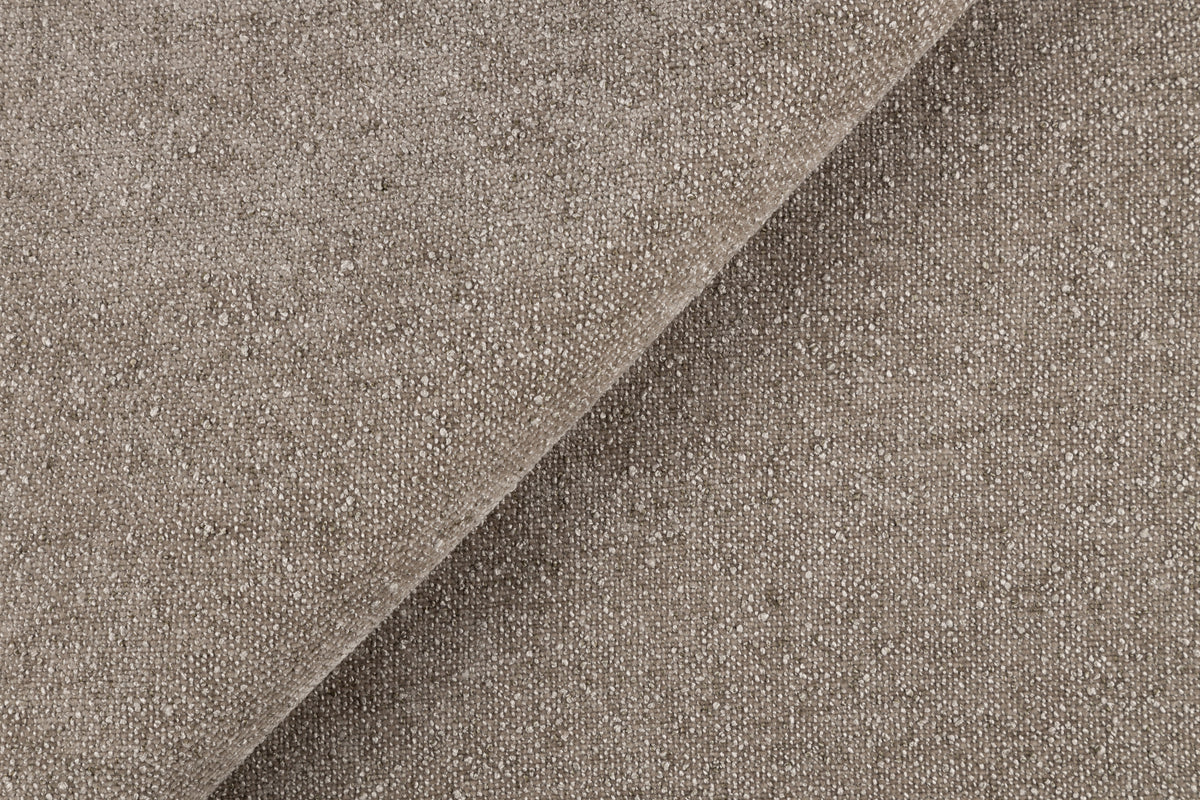 Polsterbett Puffly 140x200 cm mit Stauraum, Metallrahmen, hellbrauner Chenille-Stoff