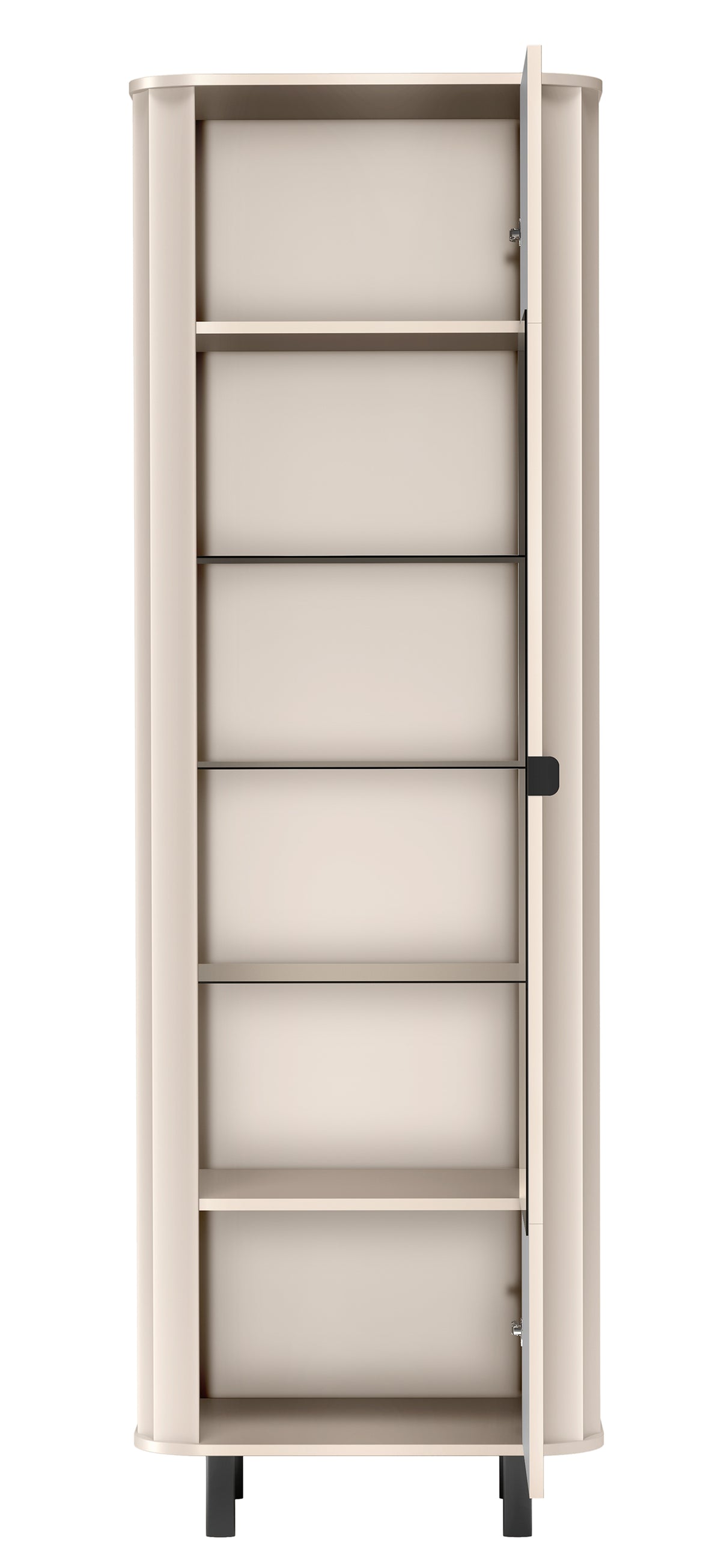 Vitrine haute Novado 65 cm 1 porte cachemire