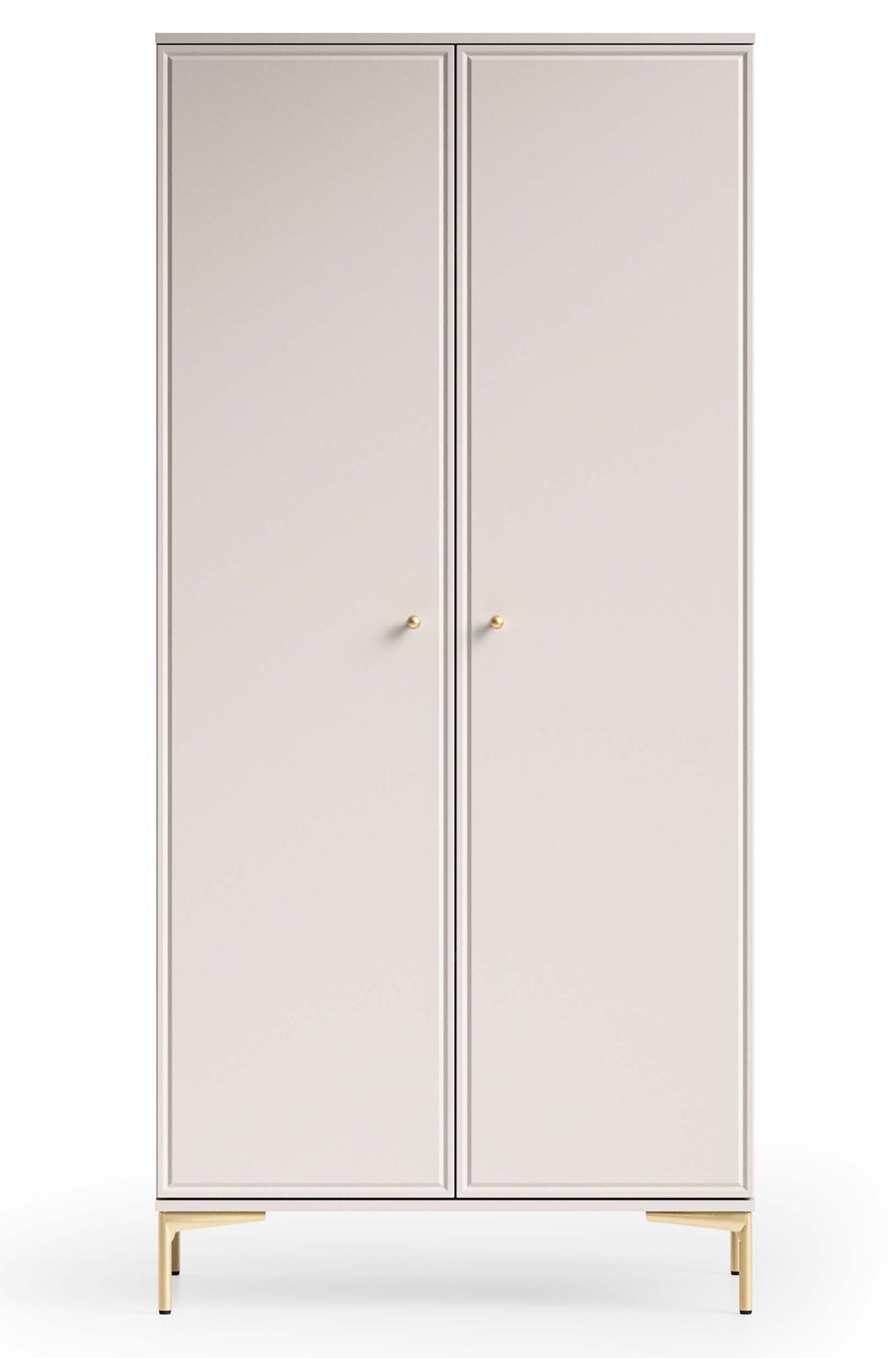 Armoire deux portes Sandro 89 cm cachemire