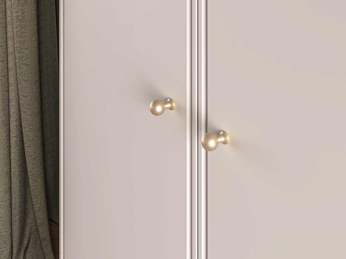 Armoire deux portes Sandro 89 cm cachemire