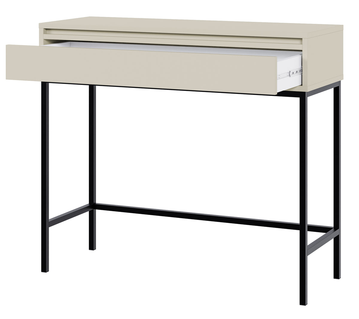Console Evo avec tiroir et support 90 cm cachemire