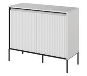 Commode 2 portes Trend 98 cm avec LED Blanche