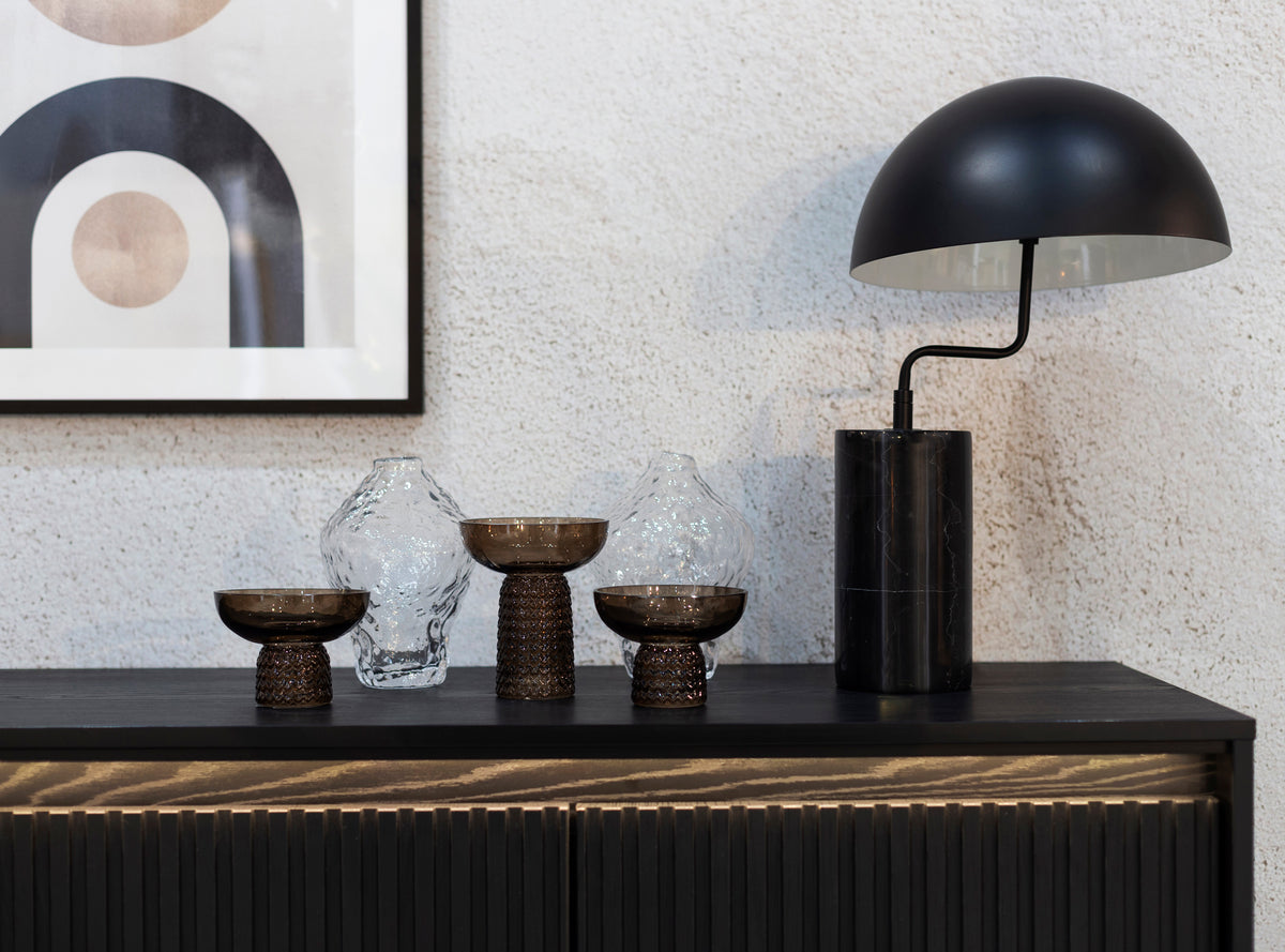 Meuble TV Trend 167 cm avec LED Noir