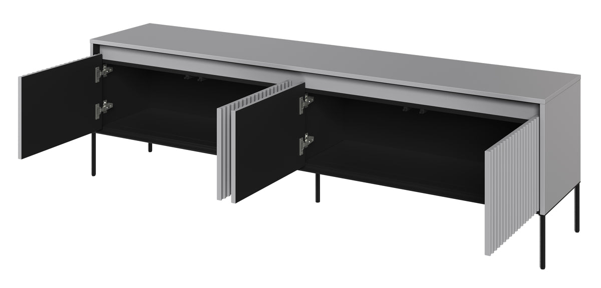 TV-Schrank Trend 193 cm mit LED Grau