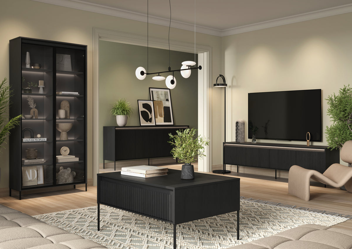 Table basse Trend 100 cm Noir