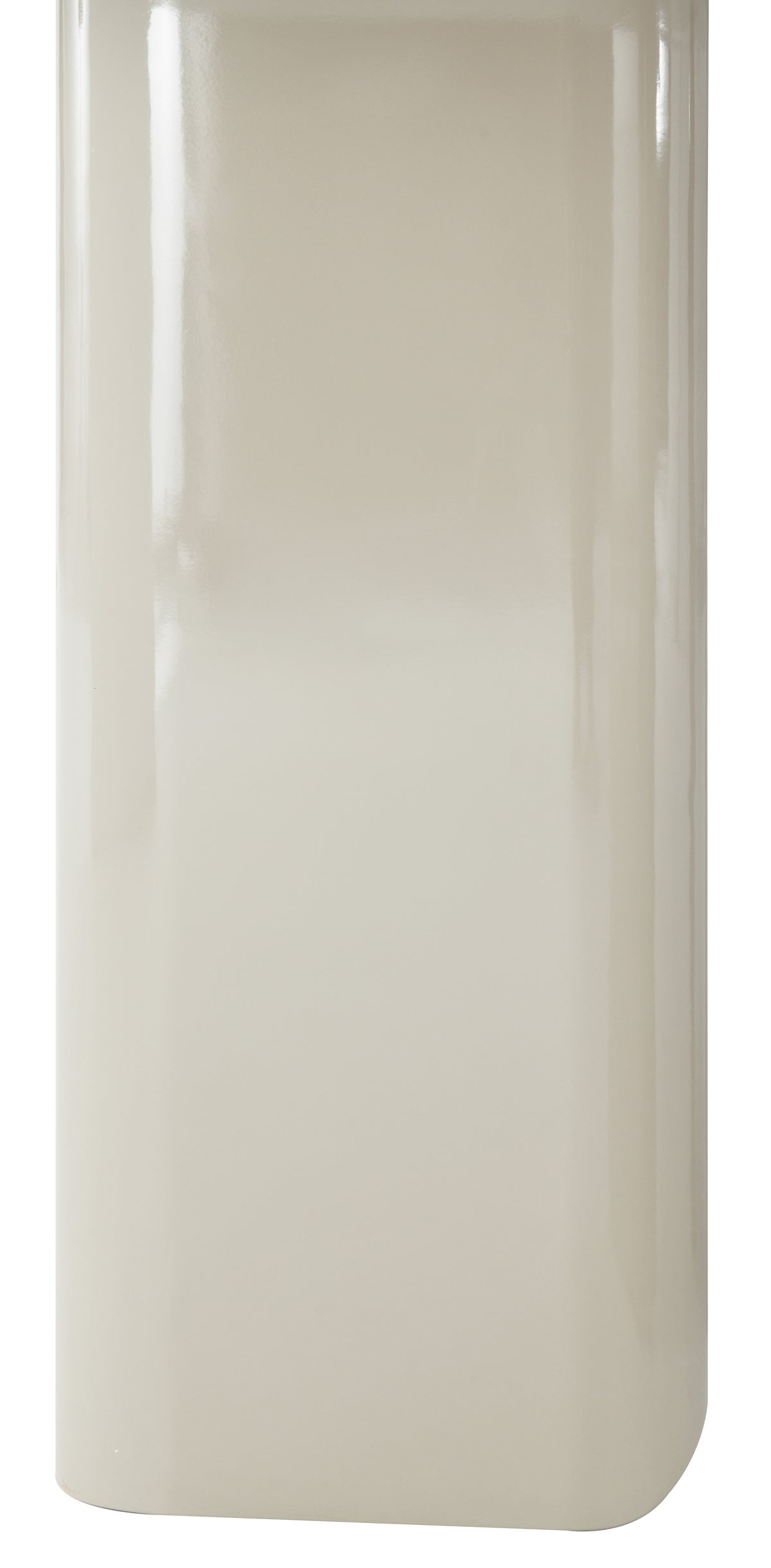 Esstisch Plowles Durchmesser 120 cm Beige Hochglanz