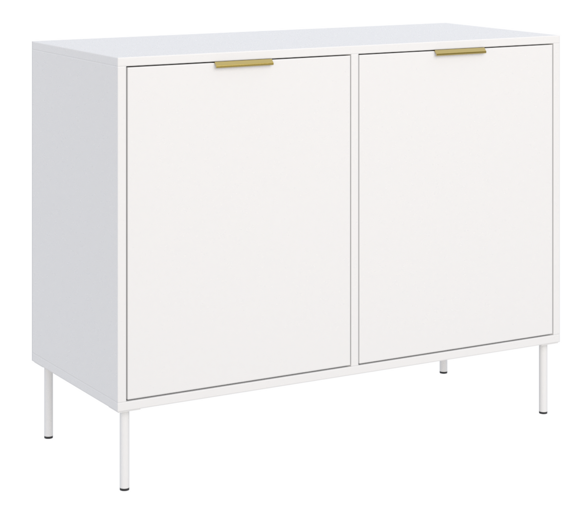Commode 2 portes Vena 100 cm blanc