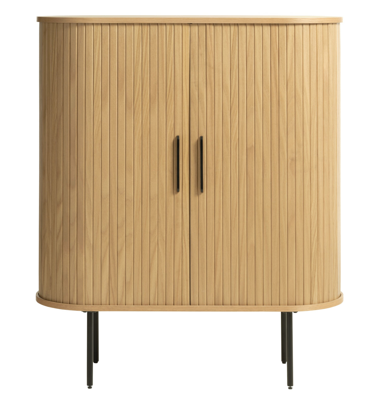 Commode Gativel à lamelles chêne naturel