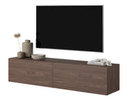 Meuble TV Bisira 140 cm Noyer