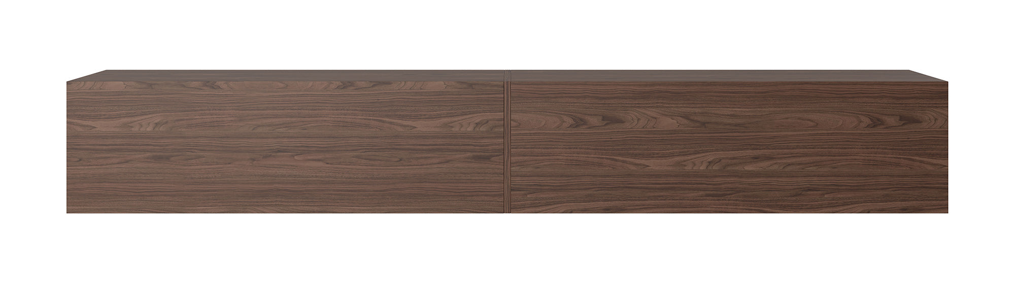 TV-Schrank Bisira 200 cm Nussbaum
