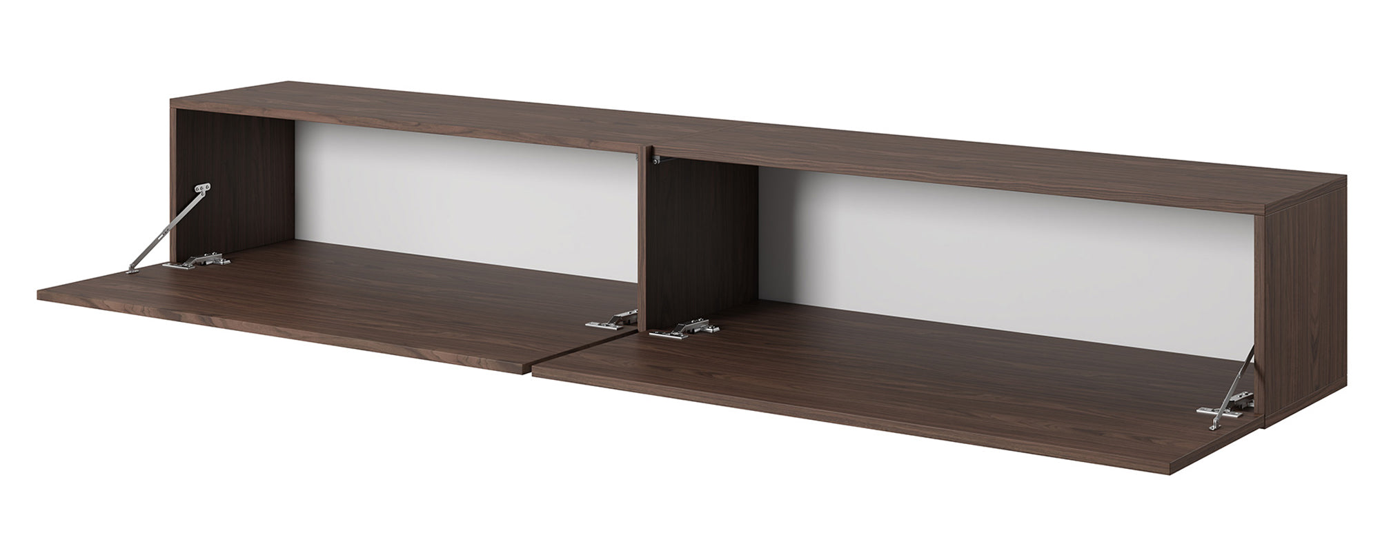 TV-Schrank Bisira 200 cm Nussbaum