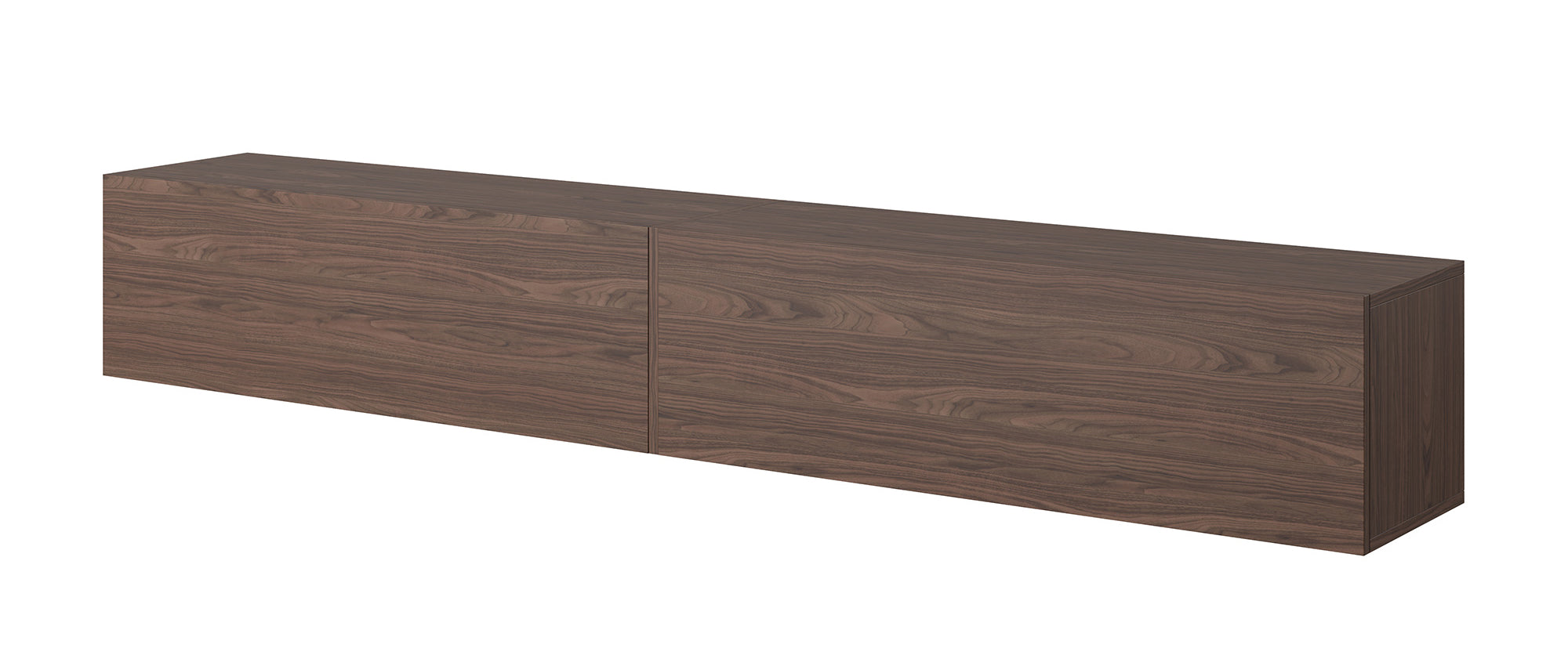 TV-Schrank Bisira 200 cm Nussbaum