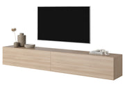 Meuble TV Bisira 200 cm Chêne Lindberg