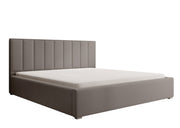 Polsterbett 140x200 cm Rinus in beige aus wasserabweisendem Stoff