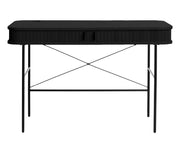 Bureau Gativel 120x60 cm lames chêne noir