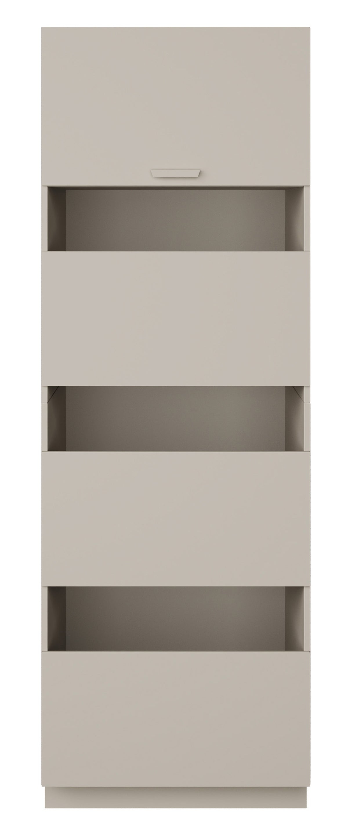Armoire de salle de bain sur pied à quatre portes Holv 68 cm cachemire