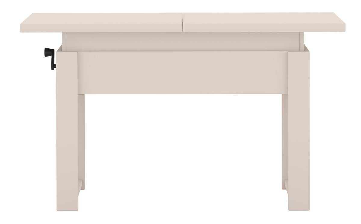 Ausziehbarer Couchtisch Hugo 120(157)x67 cm Kaschmir