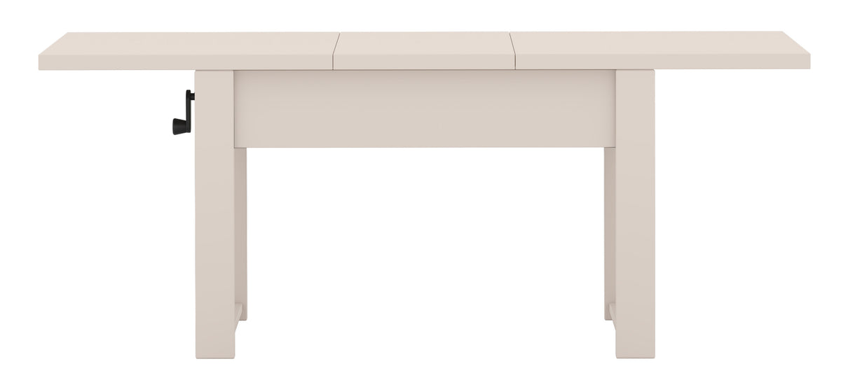 Ausziehbarer Couchtisch Hugo 120(157)x67 cm Kaschmir