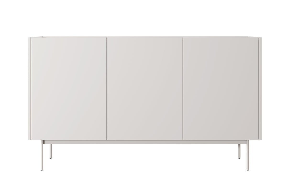 Drehtür-Kommode Color 144 cm Kaschmir / Eiche Linea