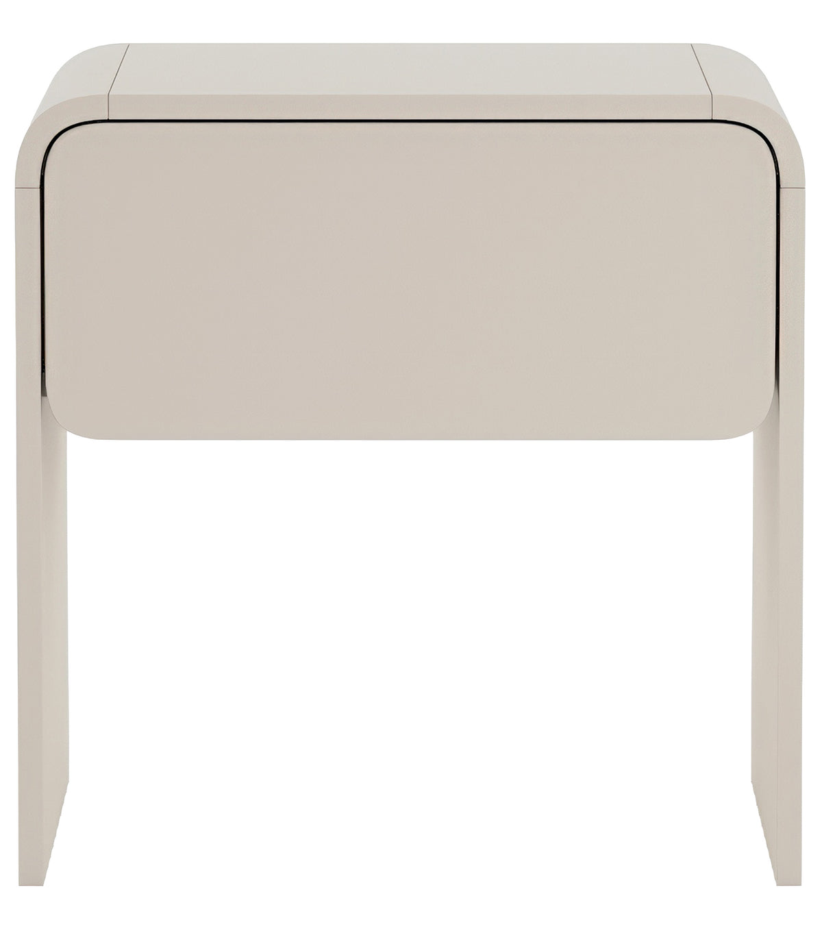 Table de chevet Lummo avec tiroir 50 cm cachemire