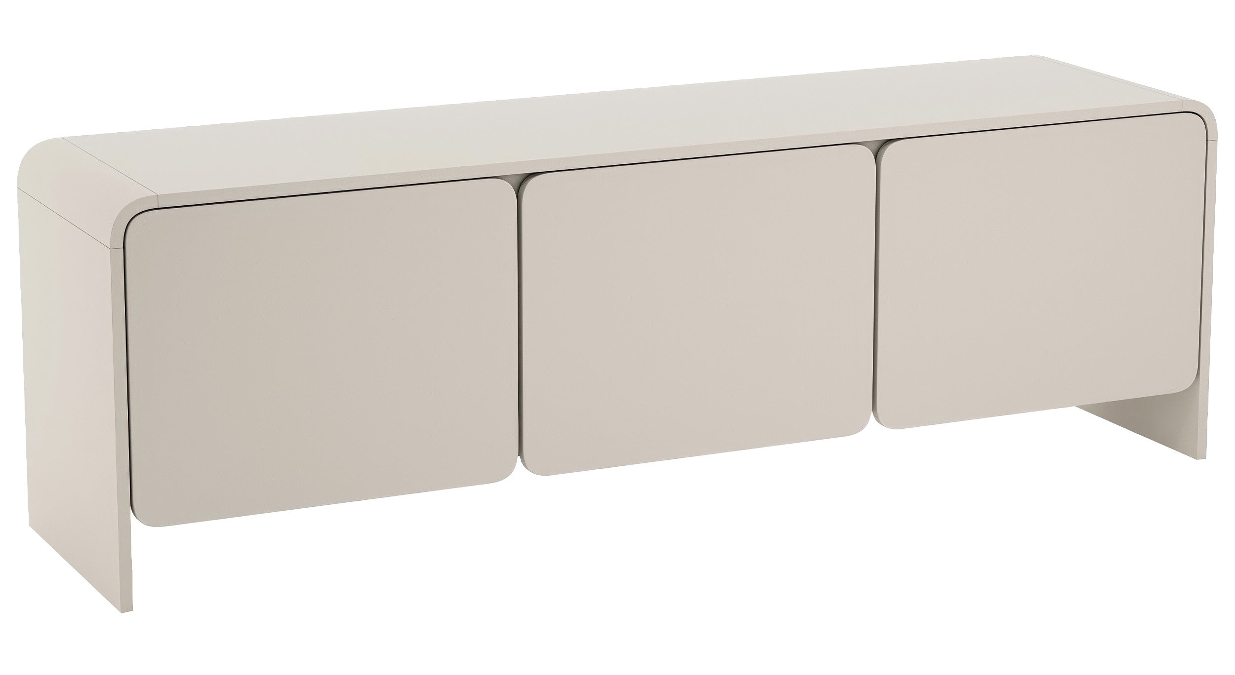 Meuble TV battant Lummo 156 cm Cachemire